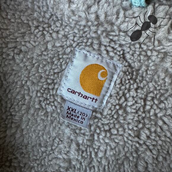 Vintage Y2K Carhartt WOMENS WV001 Light blue work wear vest - Picture 6 of 6